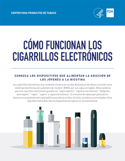 How Vapes Work fact sheet (SPANISH)