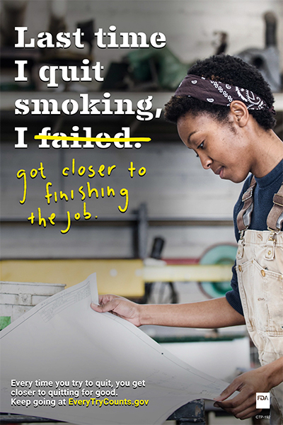 Cigarette Cessation, I Got Closer to Finishing the Job 3 poster