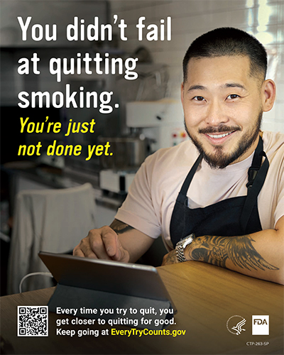 Cigarette Cessation, You Didn’t Fail at Quitting, 6