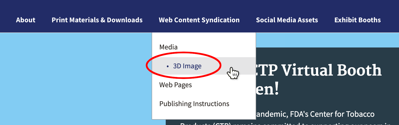 Link: Embed Web Content - 3D Image